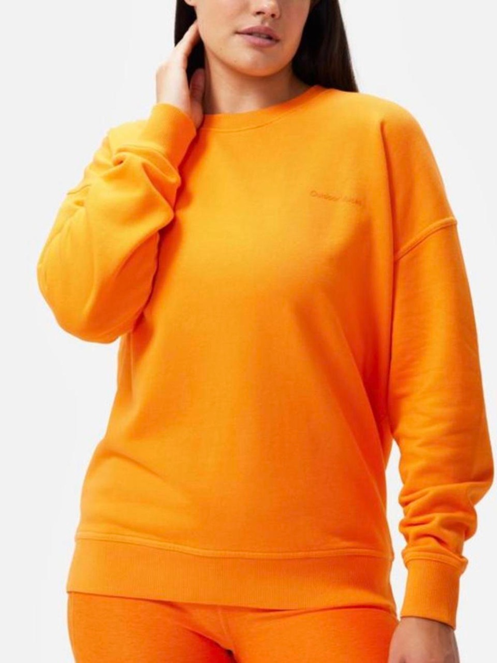 OUTDOOR VOICES PICKUP SWEATSHIRT CLEMENTINE WOMENS SMALL